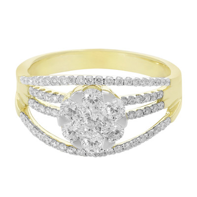 18K VS Diamond Gold Ring (Annette)