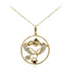 14K Black Diamond Gold Necklace (Smithsonian)