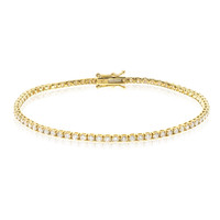 14K I1 (H) Diamond Gold Bracelet