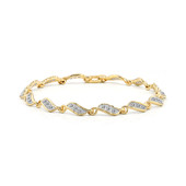 9K SI2 (G) Diamond Gold Bracelet (Annette)