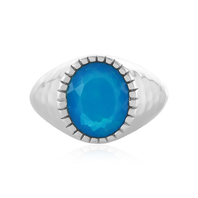 Buy Turquoise Rings for Men by Waama Jewels Online | Ajio.com
