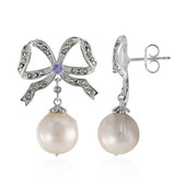 Freshwater pearl Silver Earrings (Annette classic)