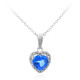 INDIGO BLUE TOPAZ Silver Necklace