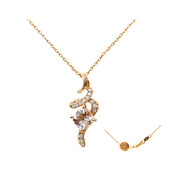 14K AAA Morganite Gold Necklace (CIRARI)