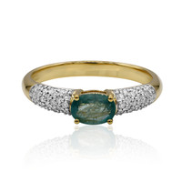 18K Grandidierite Gold Ring (AMAYANI)
