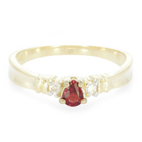 9K Malawi Ruby Gold Ring