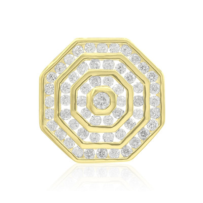 9K SI2 (G) Diamond Gold Pendant (Annette)