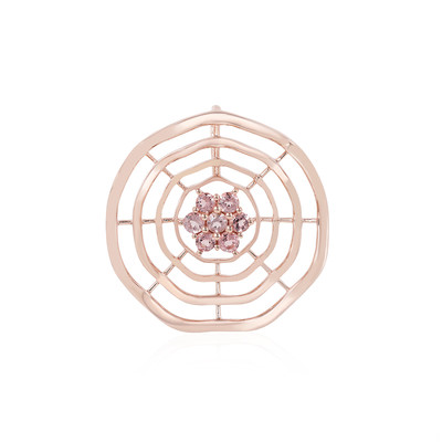 Pink Tourmaline Silver Pendant (SAELOCANA)