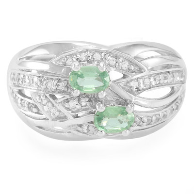 Mint Kyanite Silver Ring