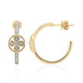 9K SI1 (G) Diamond Gold Earrings (Annette)