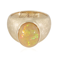 14K AAA Welo Opal Gold Ring (de Melo)