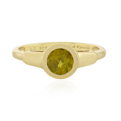 9K Sphene Gold Ring (La Revelle)