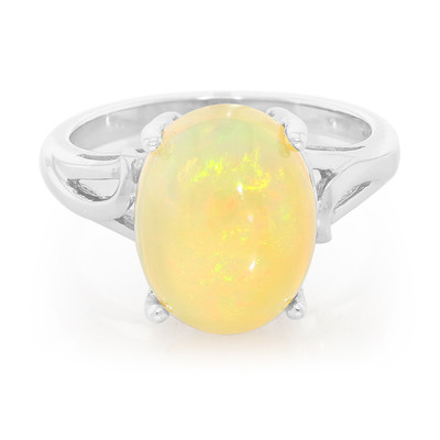 Indonesian Opal Silver Ring