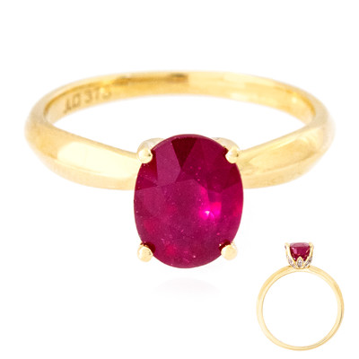 9K Madagascar Ruby Gold Ring (de Melo)