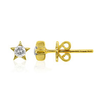 9K SI1 (G) Diamond Gold Earrings