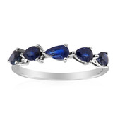 10K Ceylon Blue Sapphire Gold Ring