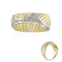 9K I4 (J) Diamond Gold Ring (Ornaments by de Melo)