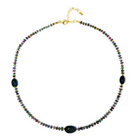 Mezezo Opal Silver Necklace
