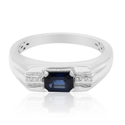 14K Blue Sapphire Gold Ring (CIRARI)
