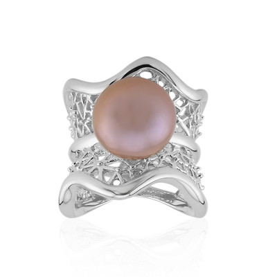 The new largest version of a Fantasy-cut Morganite and silver-pink Tahitian Pearl  ring. In 18K rose gold. . . . #showmeyourearrings #sho... | Instagram