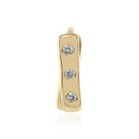 9K I2 (H) Diamond Gold Pendant