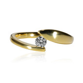 18K VS2 (F) Diamond Gold Ring (adamantes [!])