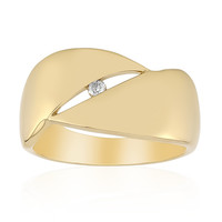 SI1 (G) Diamond Silver Ring
