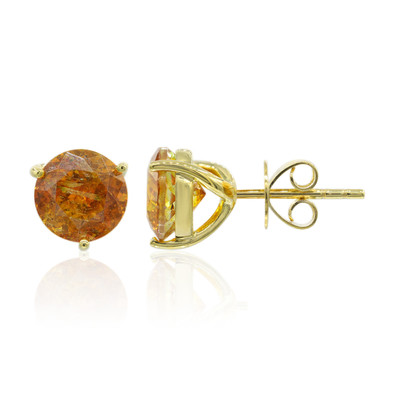 9K Sphalerite Gold Earrings (Adela Gold)