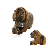 Figure with Tiger´s Eye