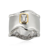 White Topaz Brass Ring (Juwelo Style)