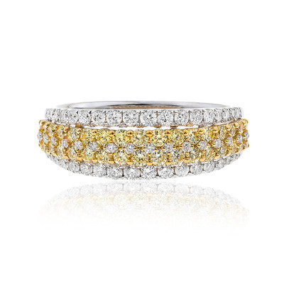 14K SI1 Yellow Diamond Gold Ring (CIRARI)
