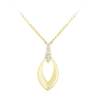 14K Flawless (F) Diamond Gold Necklace (LUCENT DIAMONDS)