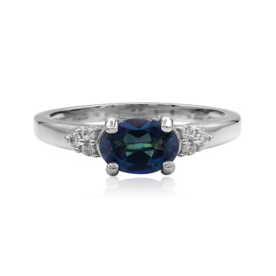 Neptune Topaz Silver Ring
