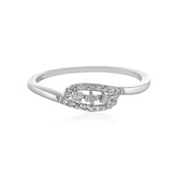 I3 (H) Diamond Silver Ring