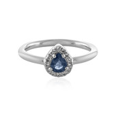 Blue Sapphire Silver Ring