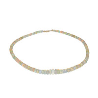 9K Opal Gold Necklace