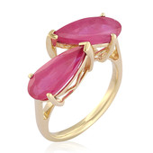 9K Madagascar Pink Sapphire Gold Ring (de Melo)