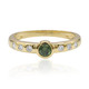 9K VS1 Green Diamond Gold Ring (Annette)