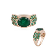 9K Brazilian Emerald Gold Ring (KM by Juwelo)