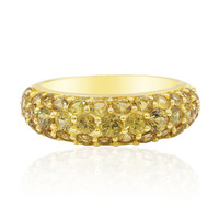 9K Yellow Sapphire Gold Ring (Adela Gold)