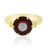 9K Mozambique Garnet Gold Ring (Glenn Lehrer)