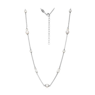 Freshwater pearl Brass Necklace (Juwelo Style)
