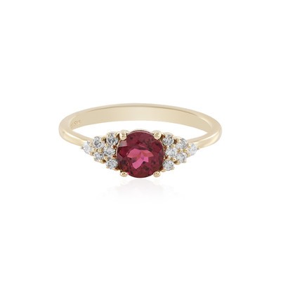 14K Pink Tourmaline Gold Ring (AMAYANI)