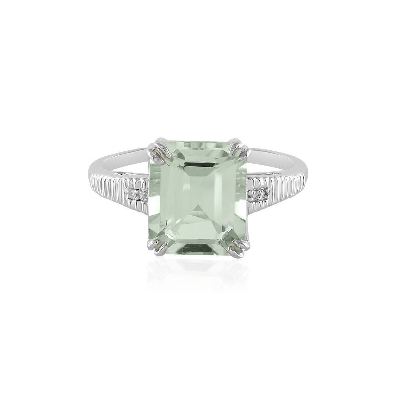 Buy Asset Jewels Green Silver Real Diamond Band Ring For Girls/ Women  Online at Low Prices in India - Paytmmall.com