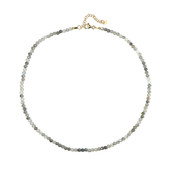 Fancy Zircon Silver Necklace
