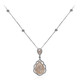 14K I1 Pink Diamond Gold Necklace (CIRARI)