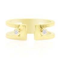 I1 (G) Diamond Silver Ring
