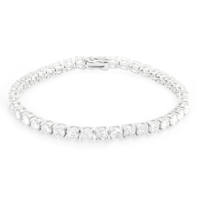 White Sapphire Silver Bracelet