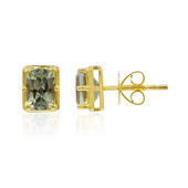 9K Colour Change Diaspore Gold Earrings (Tenner Diniz)