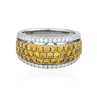 14K SI1 Orange Diamond Gold Ring (CIRARI)